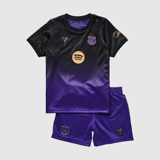 Barcelona 26/27 Away Kids Kit - shirt and shorts