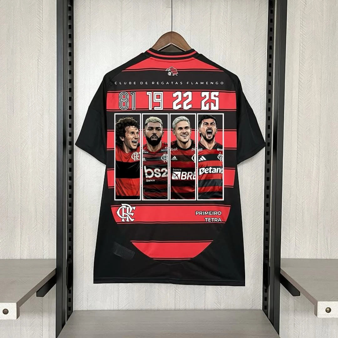 Camiseta local del Flamengo 25/26 I - Versión para aficionados 