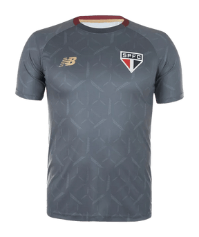 Camisa de treino São Paulo 25/26 - Cinza - Versão Torcedor 