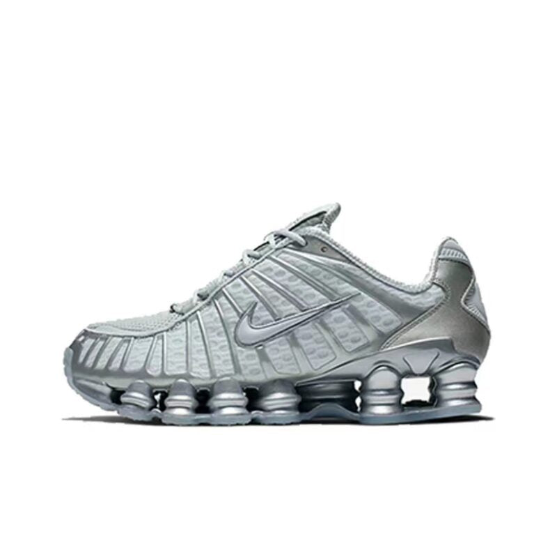 Nike Shox TL Light Bone Metallic Silver Cool Gray