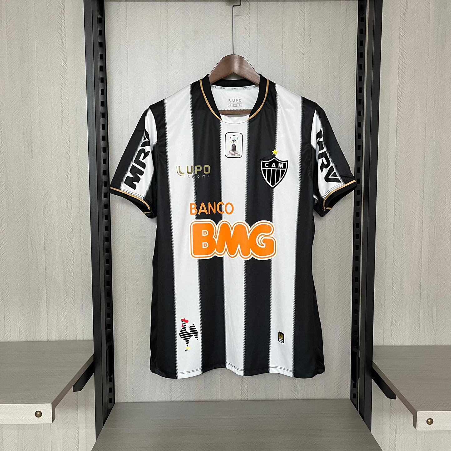 Camiseta Atlético Mineiro Primera Equipación 2008 - Versión Retro