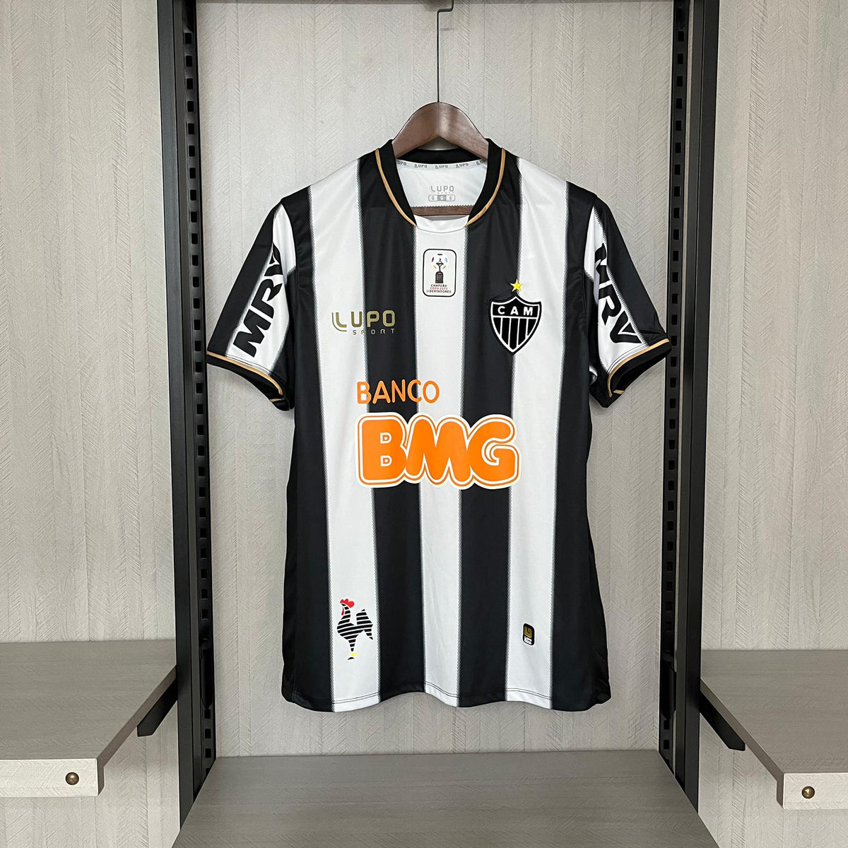 Camiseta Atlético Mineiro Primera Equipación 2008 - Versión Retro