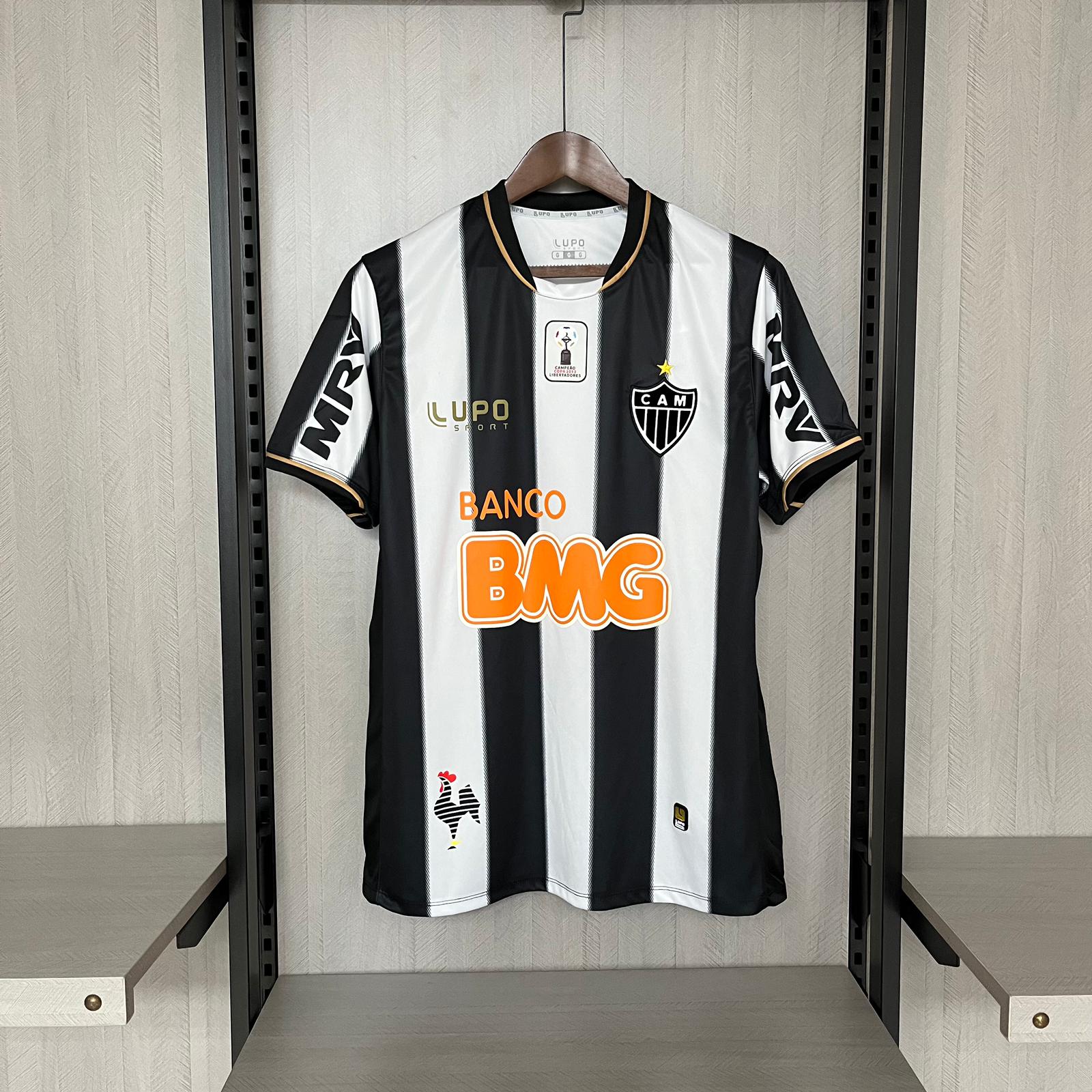 Camiseta Atlético Mineiro Primera Equipación 2008 - Versión Retro