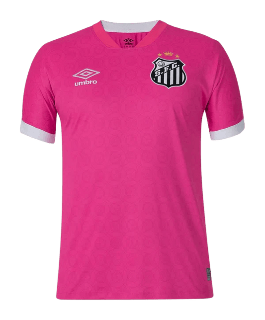 Camiseta rosa del Santos 23/24 Edición Octubre - Versión Fan 