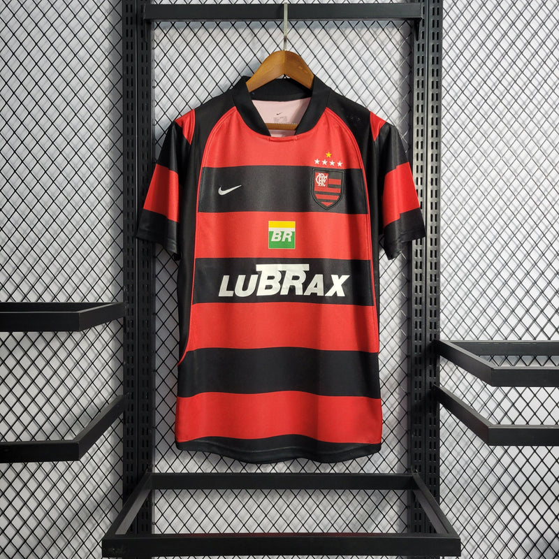 Imagem do produto Camisa Flamengo Titular 03/04 - Versão Retro com entrega para brasileiros no Reino Unido