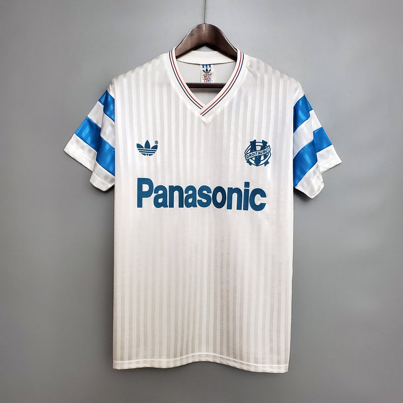 Imagem do produto Camisa Olympique de Marseille Titular 90/91 - Versão Retro com entrega para brasileiros no Reino Unido