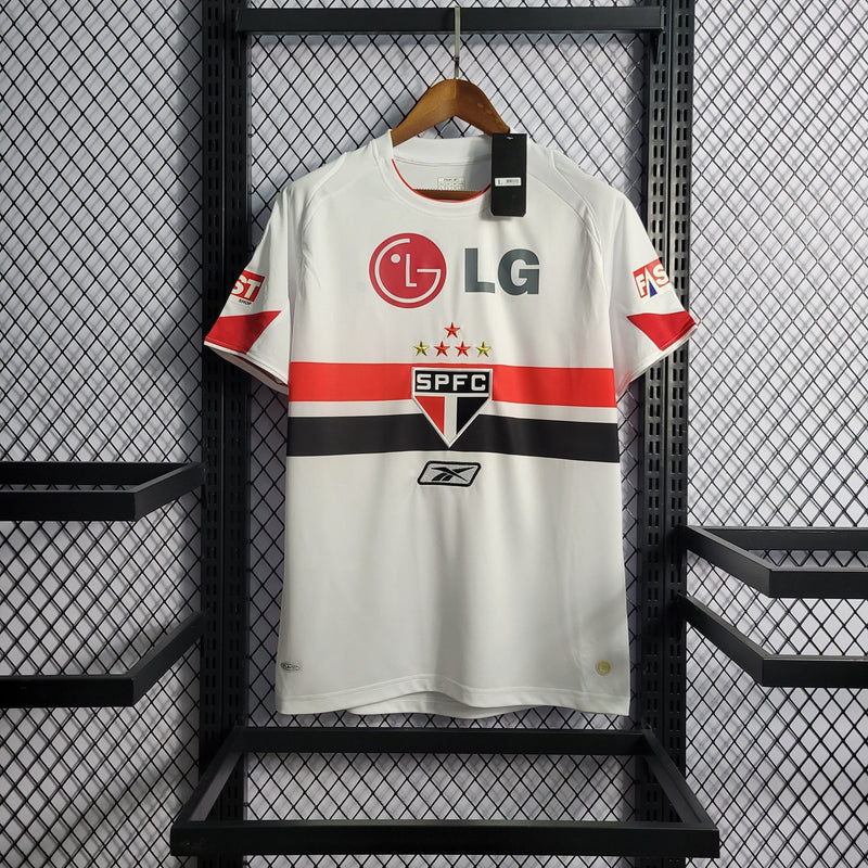 Imagem do produto Camisa São Paulo Titular 2006 - Versão Retro com entrega para brasileiros no Reino Unido