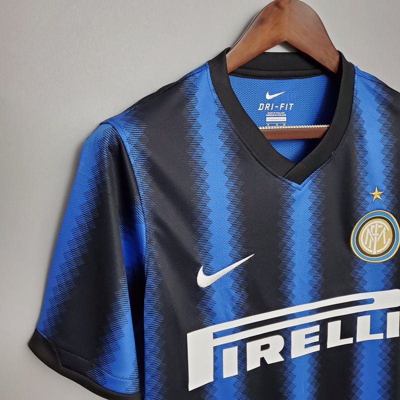 Inter Milan Home Shirt 10/11 - Retro Version