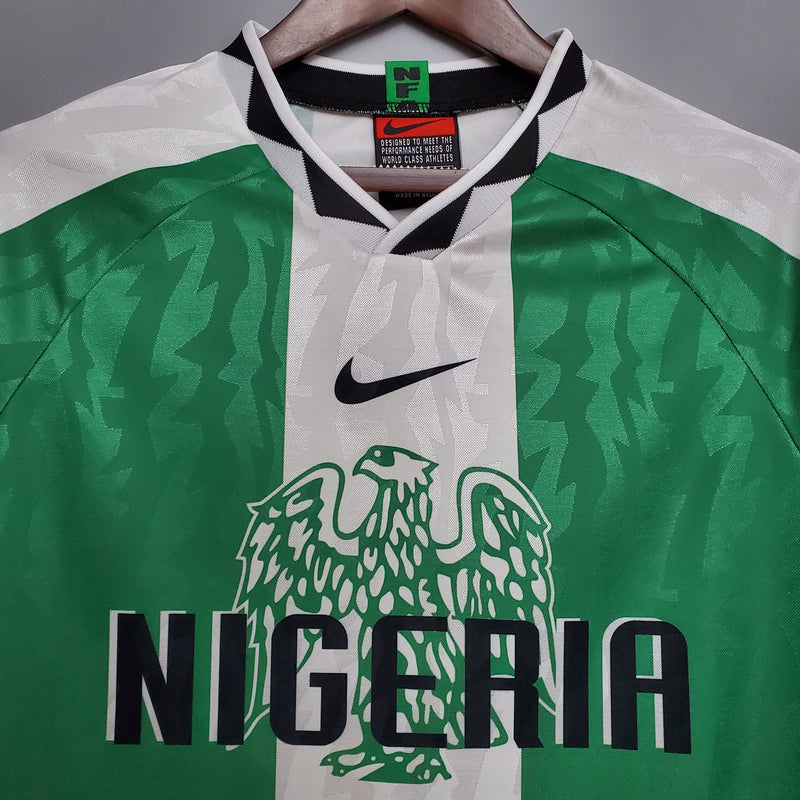 Nigeria Home Shirt 1996 - Retro Version