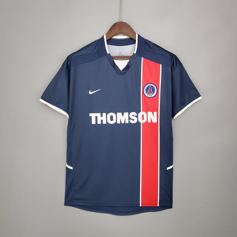 Imagem do produto Camisa PSG Titular 02/03 - Versão Retro com entrega para brasileiros no Reino Unido