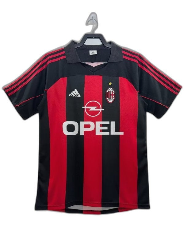 Camiseta local del AC Milan 00/02 I - Versión retro