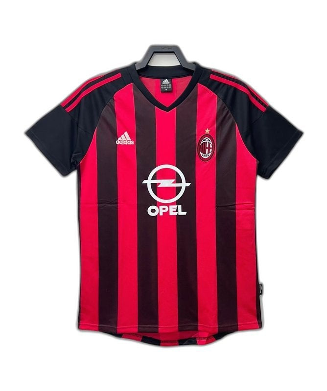 Camisa Home AC Milan 02/03 I - Versão Retrô