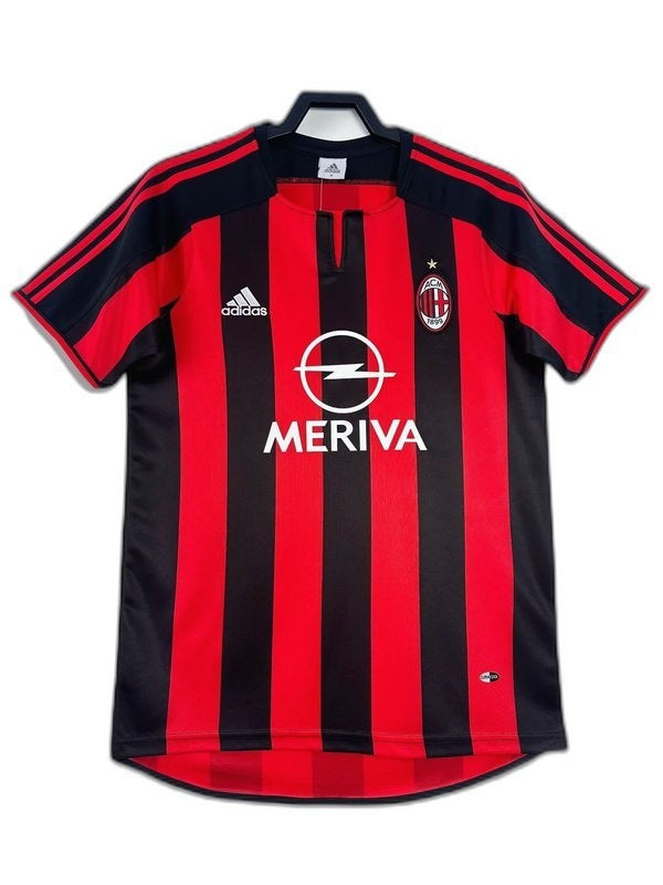 Camiseta local del AC Milan 03/04 I - Versión retro