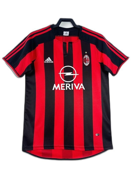 Camiseta local del AC Milan 03/04 I - Versión retro