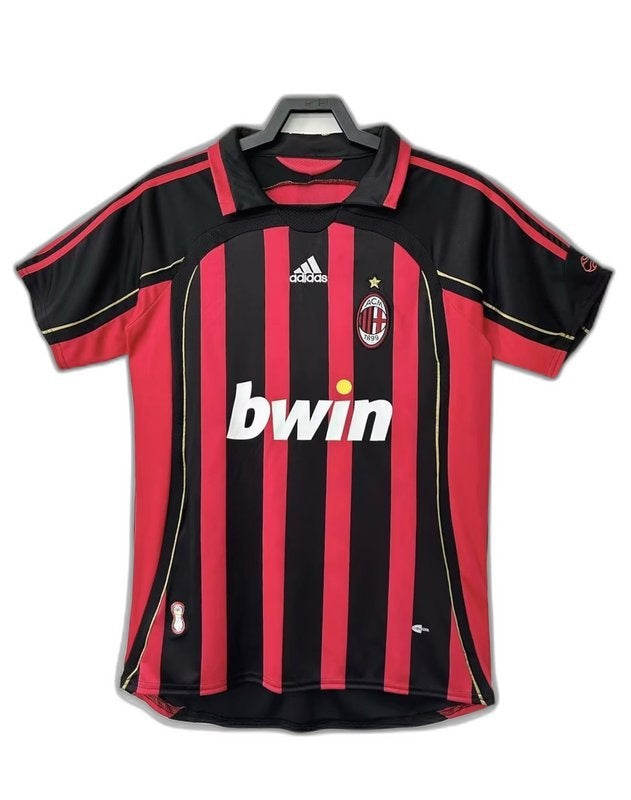 Camisa Home AC Milan 06/07 I - Versão Retrô
