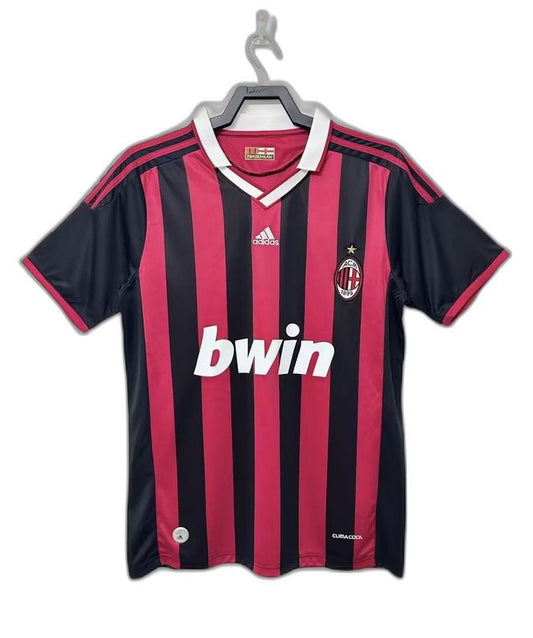 Camisa Home AC Milan 09/10 I - Versão Retrô
