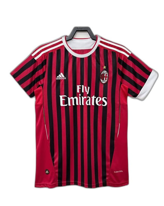 Camisa Home 11/12 do AC Milan - Versão Retrô