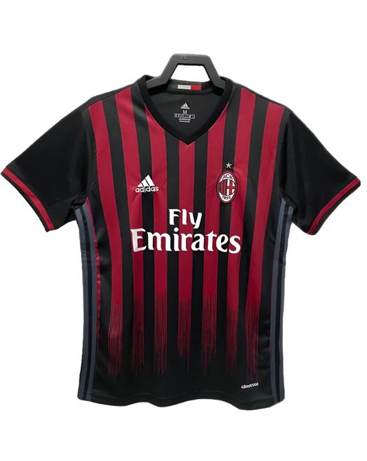 Camisa Home AC Milan 16/17 I - Versão Retrô