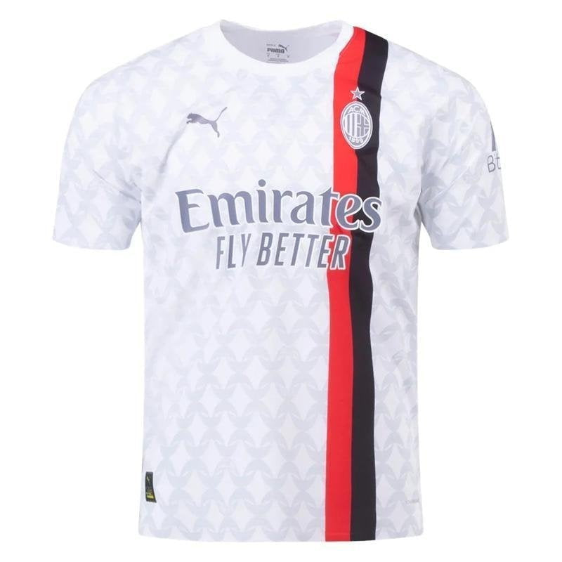 Camisa reserva AC Milan 23/24 II - Versão de jogador 