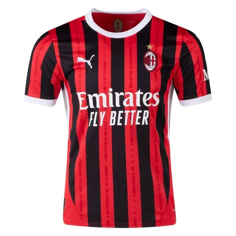 Camiseta local del AC Milan 24/25 I - Versión para aficionados 