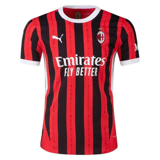 Camisa Home 24/25 do AC Milan - Versão Jogador 