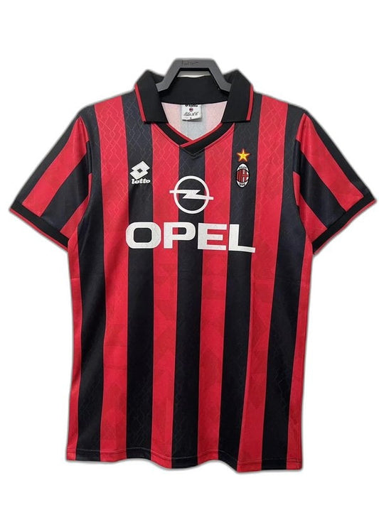 Camisa Home 95/96 I do AC Milan - Versão Retrô