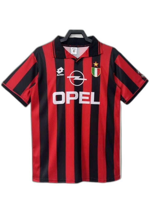 Camisa Home 96/97 I do AC Milan - Versão Retrô