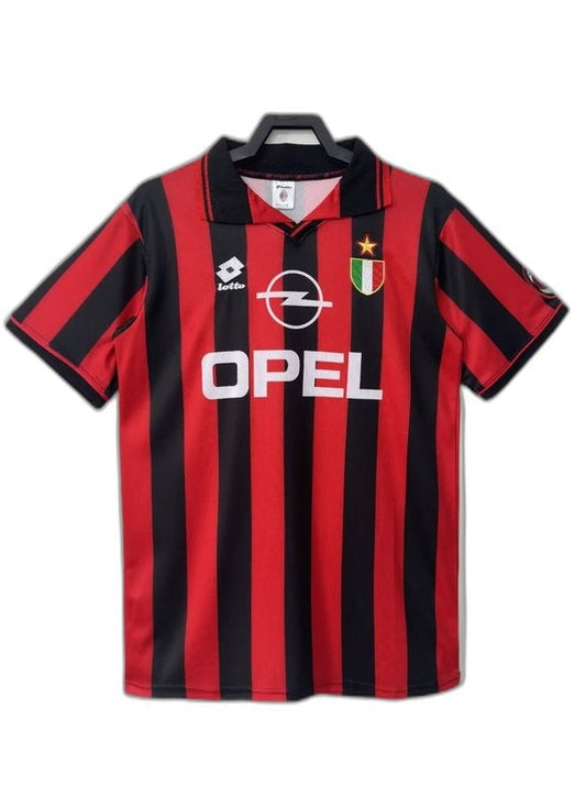 Camisa Home 96/97 I do AC Milan - Versão Retrô