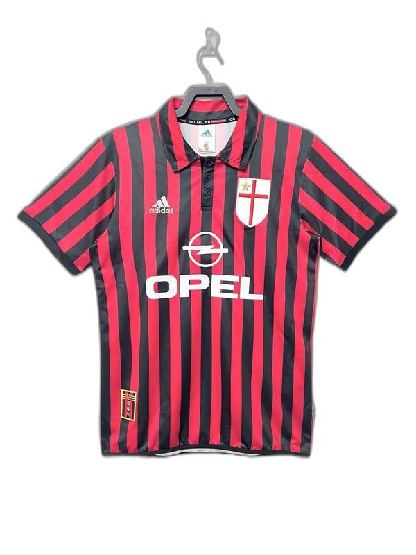 Camiseta local del AC Milan 99/00 I - Versión retro