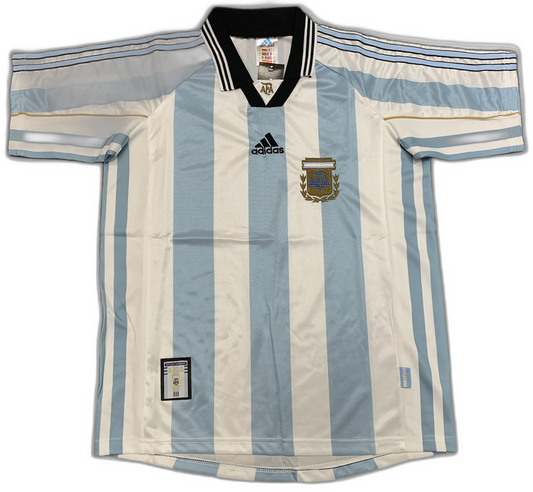 Camiseta local de Argentina 1998 I - Versión retro