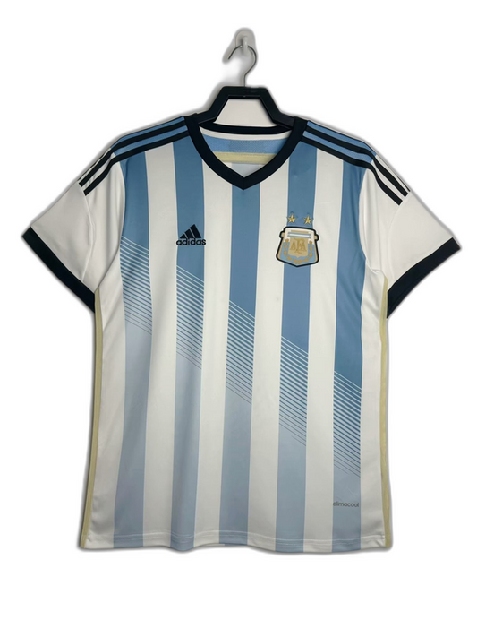 Camiseta local de Argentina 2014 I - Versión retro