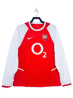 Camisa Arsenal 02/03 I Home - Versão Retro