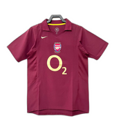 Camiseta local del Arsenal 05/06 I - Versión retro