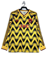 Camisa reserva do Arsenal 91/93 II - Versão retrô de manga comprida