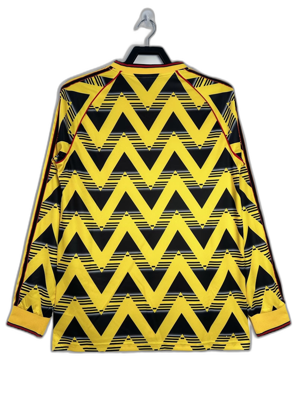 Camisa reserva do Arsenal 91/93 II - Versão retrô de manga comprida