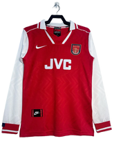 Camisa Arsenal 96/97 I Home - Manga Longa Versão Retro