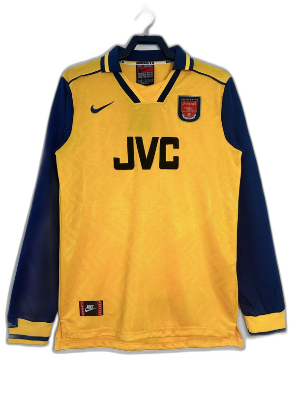 Camiseta de visitante del Arsenal 96/97 II - Versión retro de manga larga