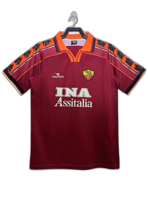 Camisa AS Roma 98/99 I - Versão retrô