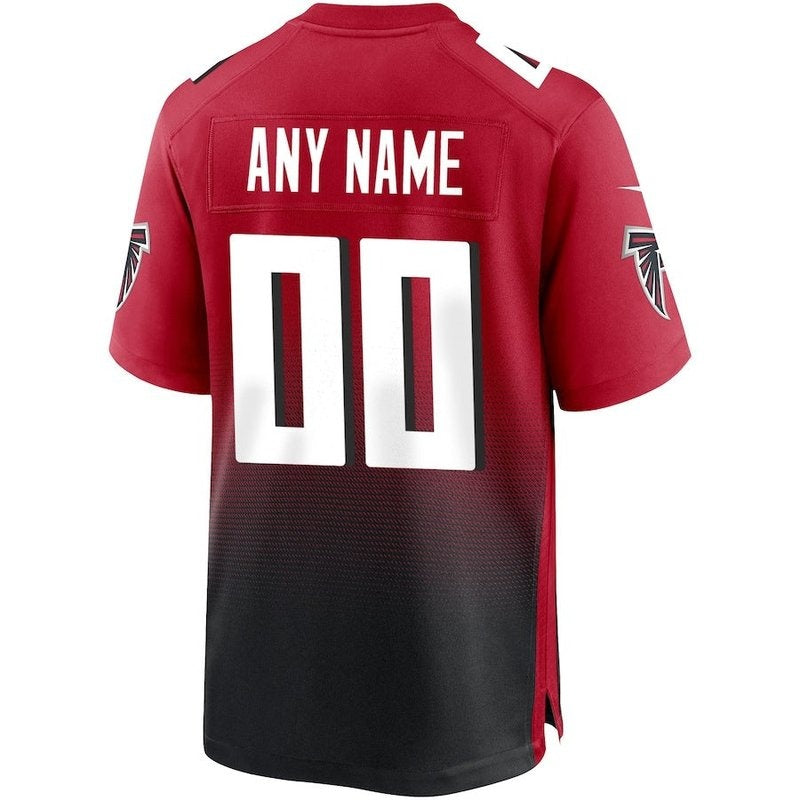Atlanta Falcons - Camiseta personalizada alternativa de la NFL - Roja