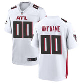 Atlanta Falcons - Camisa de jogo personalizada da NFL - Branca