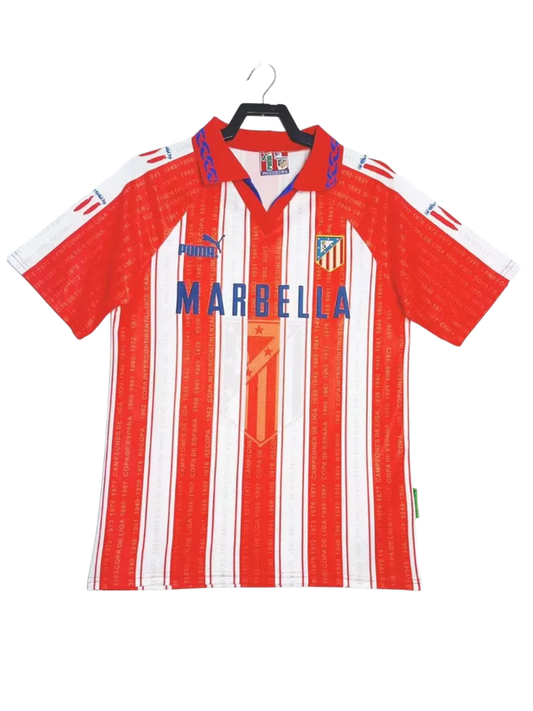 Camisa titular do Atlético de Madrid 95/96 I - Versão retrô