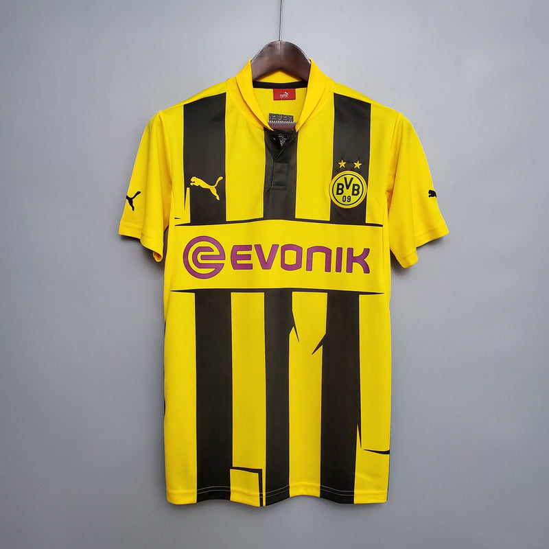 Imagem do produto Camisa Borussia Dortmund Titular 12/13 - Versão Retro com entrega para brasileiros no Reino Unido