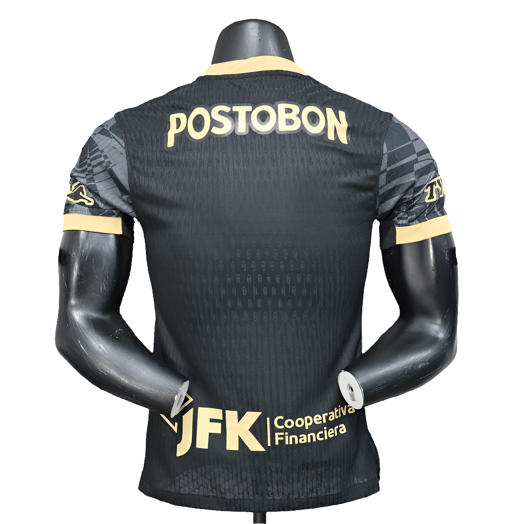 Camiseta Atlético Nacional 25/26 Edición Negra - Versión Jugador 