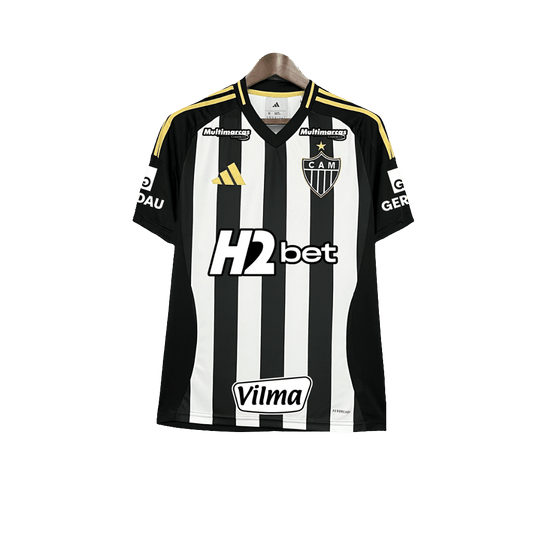 Camisa Atlético Mineiro 25/26 I - Todos os Patrocinadores - Versão Torcedor 