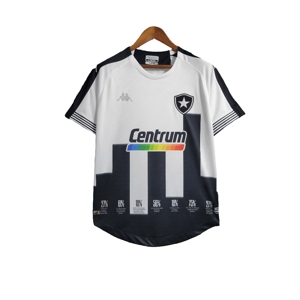 Camisa Botafogo Especial Consciousness Preta 20/21 - Versão Retrô 