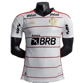 Camiseta visitante del Flamengo 23/24 II - Todos los patrocinadores - Versión para el jugador 