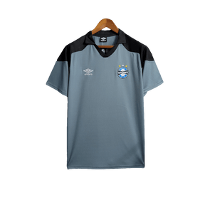 Camisa de treino do Grêmio 23/24 - Cinza - Versão Torcedor 