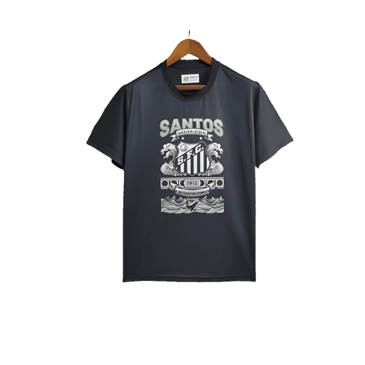 Santos 25/26 Casual Edition Jersey - Black - Fan Version
