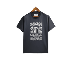 Santos 25/26 Casual Edition Jersey - Black - Fan Version