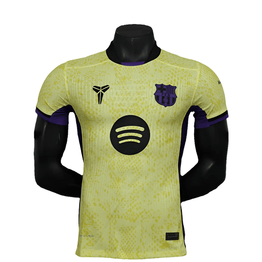 Camisa Barcelona Edição Especial 25/26 - Amarela - Versão Jogador 